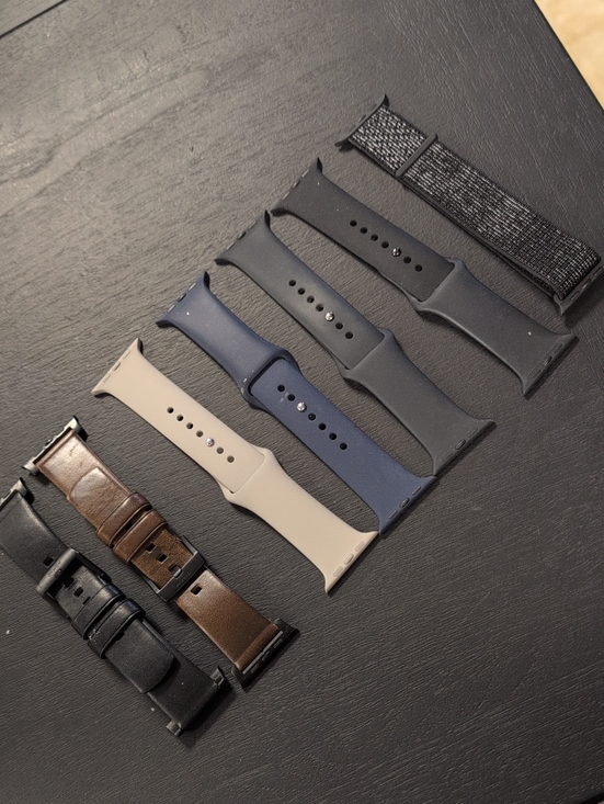 Nomad Other - Nomad Interchangeable Watch Band Set in Black, Navy, Beige, Brown
